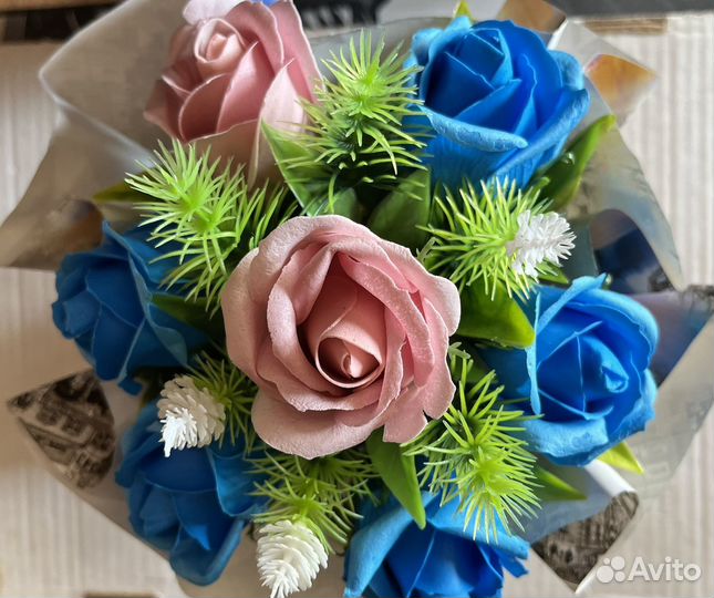 Букет из пенных роз