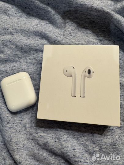 Наушники airpods 2 оригинал