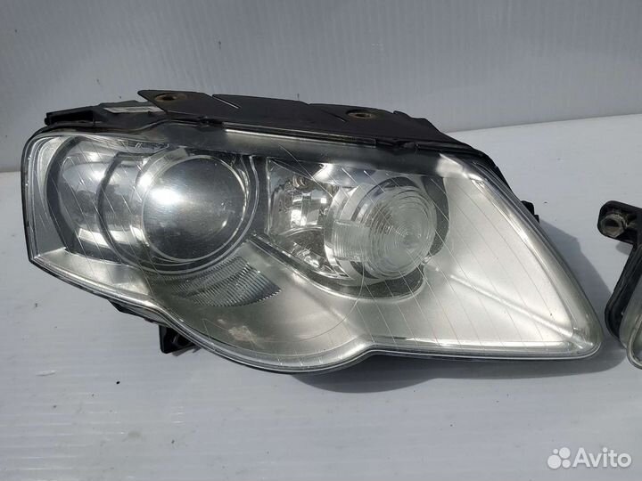Фары VW Passat B6 адаптивный ксенон