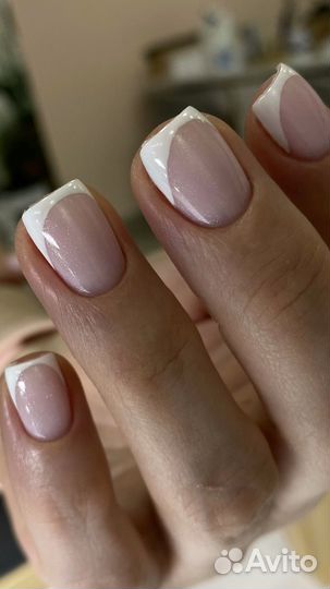 Маникюр с покрытием гель лак