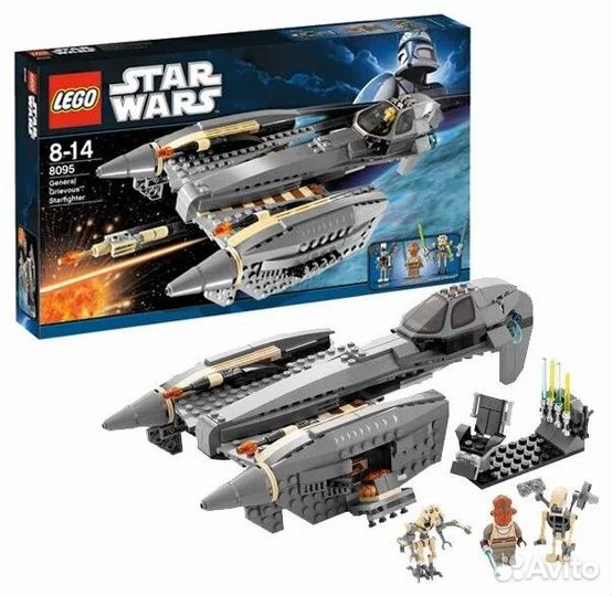 Lego Star Wars 8095 без минифигурок