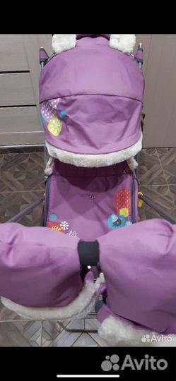 Санки коляска