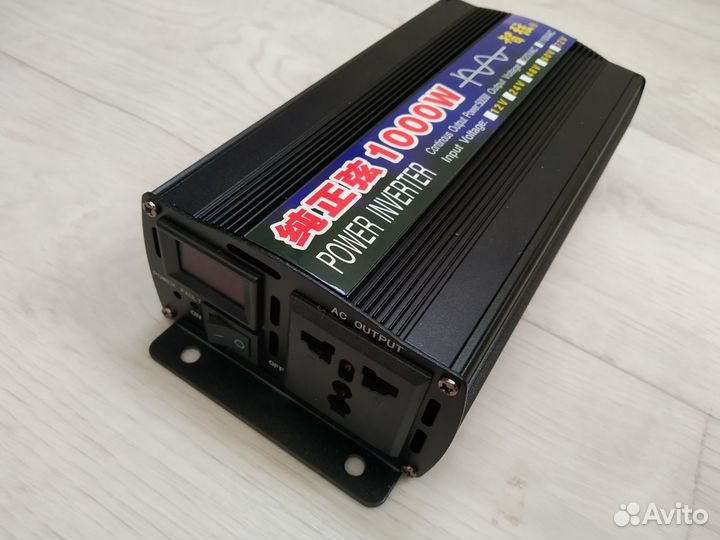 Инвертор 24 220 чистый синус 1000w