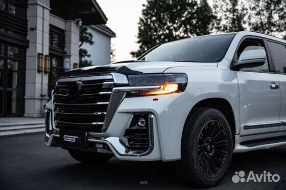 Рестайлинг + обвес navigator для Toyota LC 200