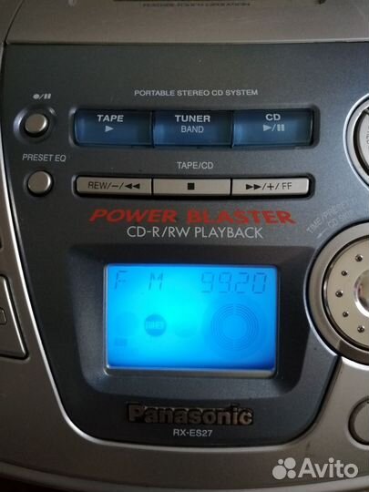 Бумбокс panasonic rx es27