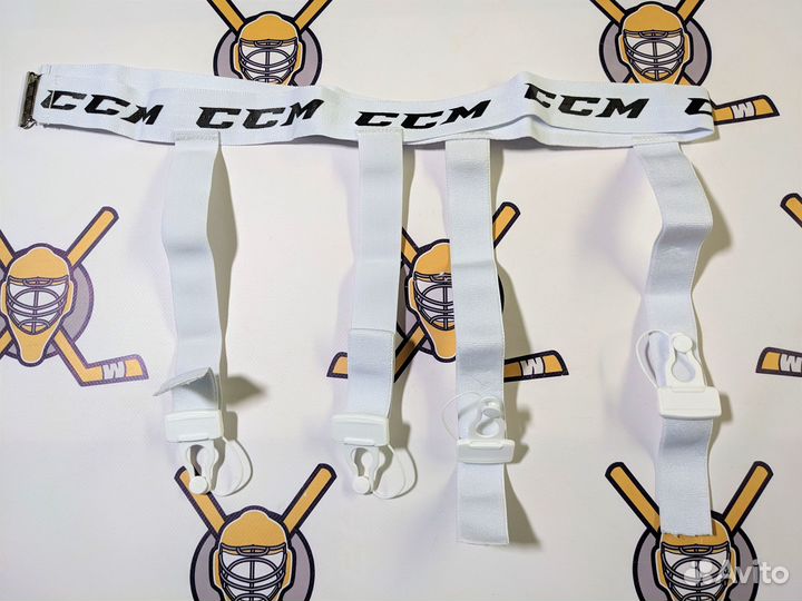 Пояс для гамаш ccm хоккейный sr