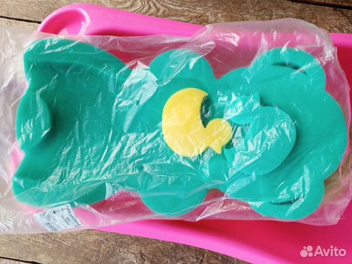 Детская ванночка для купания с горкой