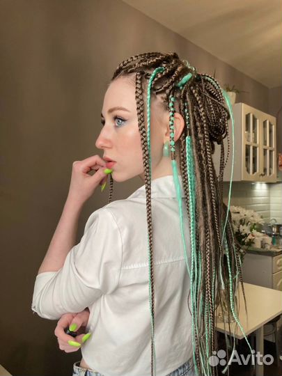 Де дреды, афрокосы, брейды, детские прически