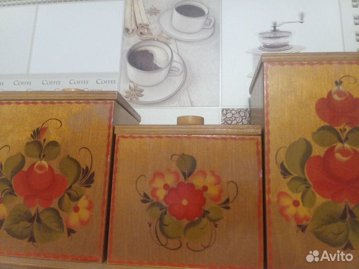 Кухонный набор хохлома