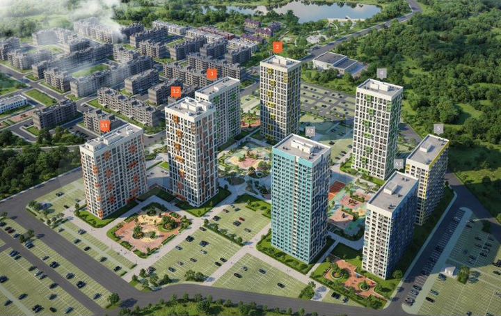 1-к. квартира, 40,2 м², 7/18 эт.