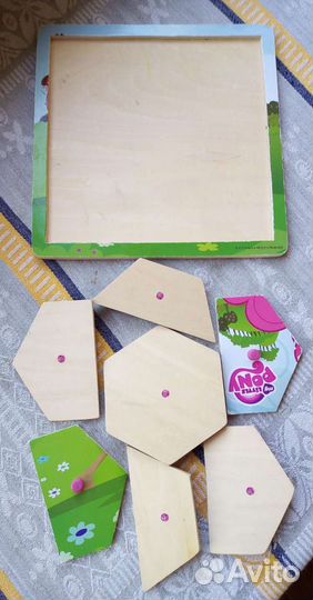 Пазлы деревянные