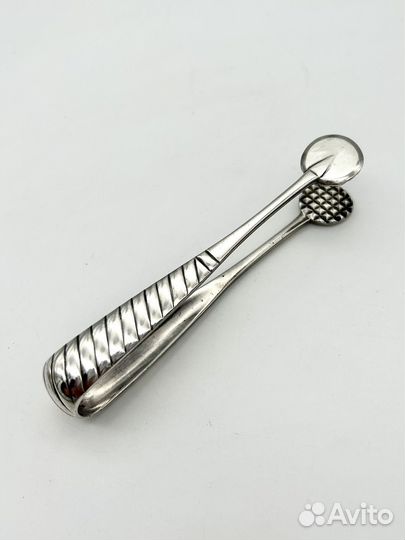 Щипцы для сахара серебро 84 проба 74,4 грамма