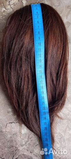 Шиньон из натуральных волос