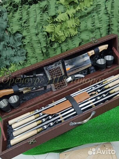 Шампура в подарочной упаковке