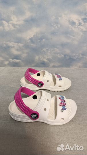 Crocs c9 сандали и резиновые сапоги для девочки