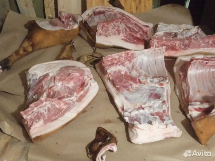 Свинина четвертями вкус детства