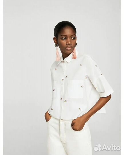 Рубашка женская mango