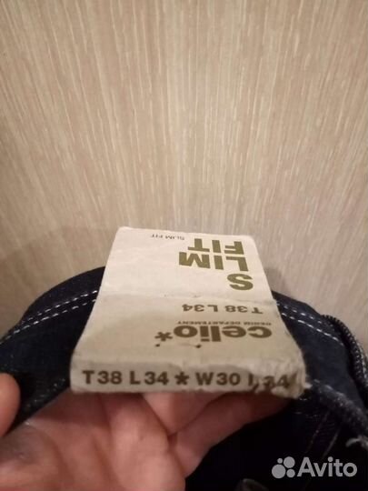 Джинсы новые celio