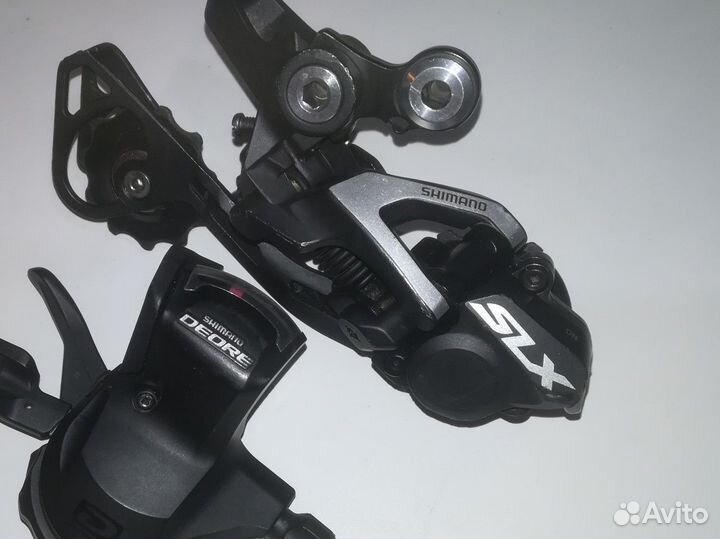 Переключатель SLX RD-M675, манетка Deore SL-M610