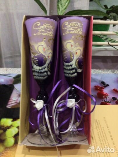 Свадебные фужеры