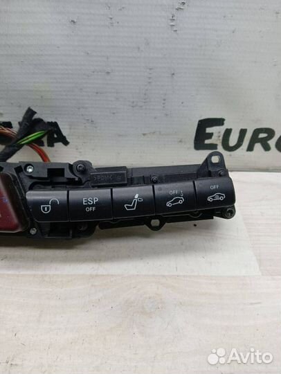 Блок кнопок передней панели Mercedes W220