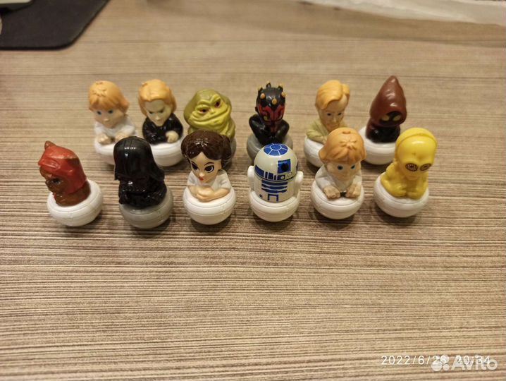 Фигурки неваляшки из Звездных войн (Star Wars)