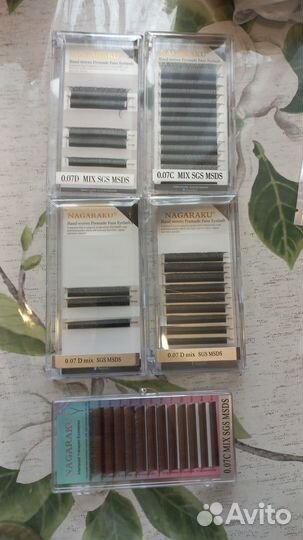 Реснички для наращивания,пинцеты,расходники