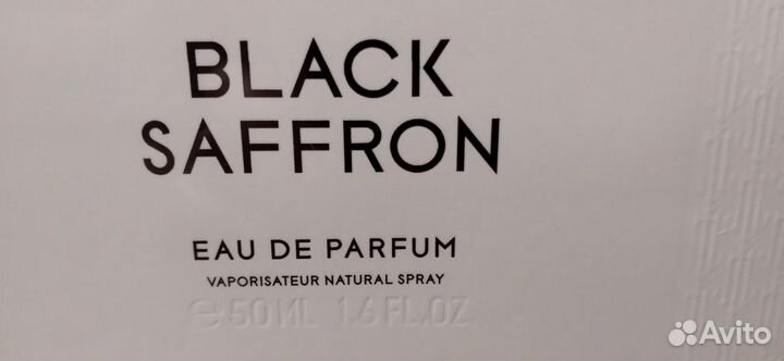 Парфюм Byredo Black Saffron Eau De Parfum- новая