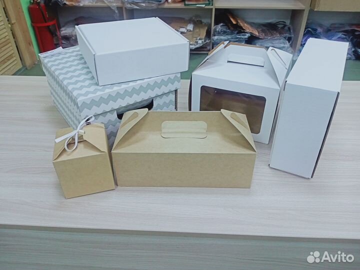 Коробка бумажная