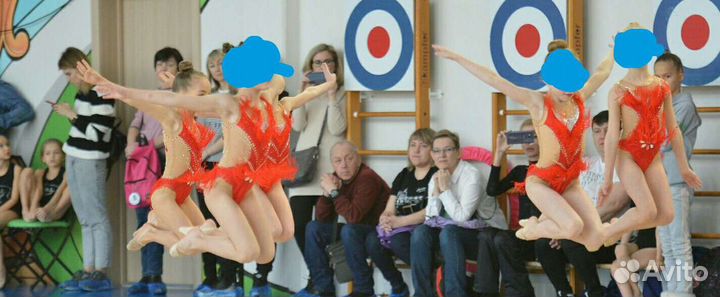 Групповые купальники для художественной гимнастики