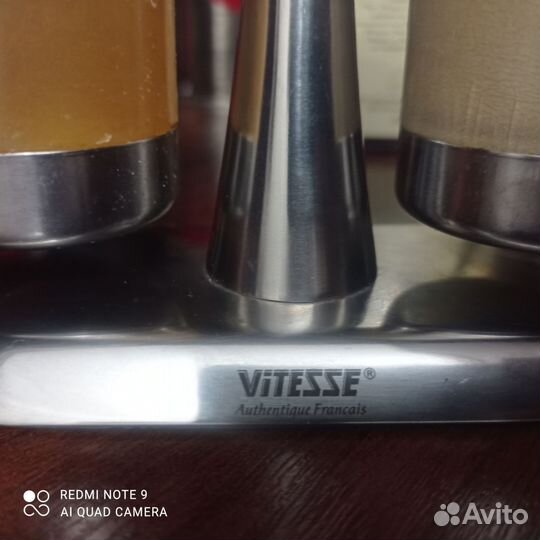 Набор баночек для специй оригинал нержавеющей