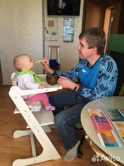 Стульчик для кормления растущий