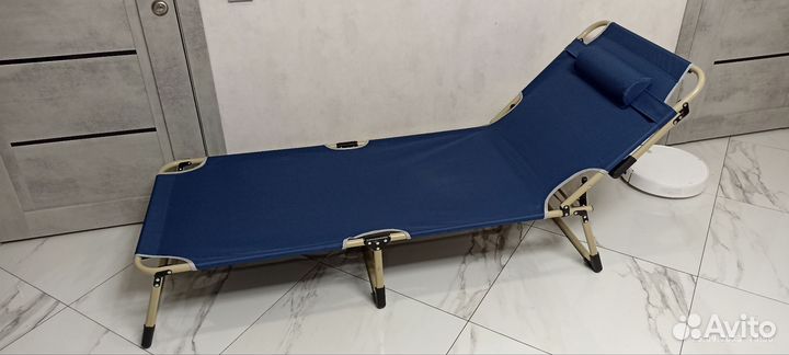 Раскладушка,туристическая, складная для дома