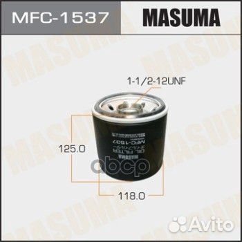 Фильтр масляный (C-526) mfc1537 Masuma