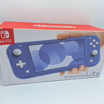 Nintendo Switch Lite 256gb + игры (синий) (новый)