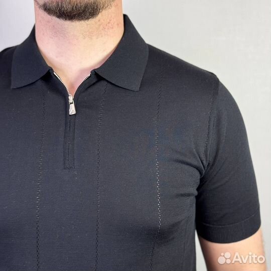 Поло мужское isaia