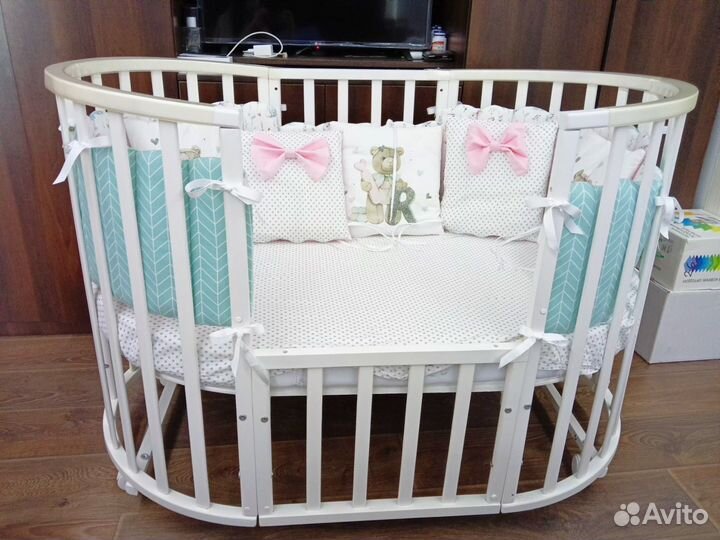 Кроватка детская 8 в 1