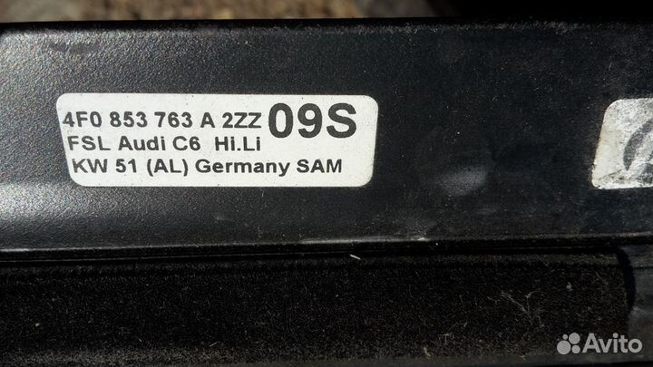 Молдинг двери Ауди А6