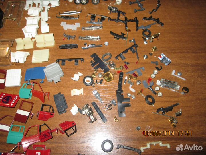 Запчасти на модели СССР 1:43 любые