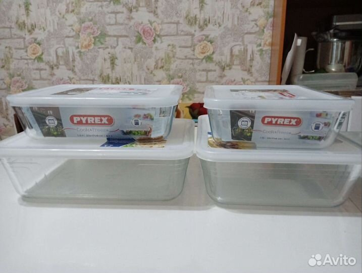 Стеклянные формы с крышками для запекания