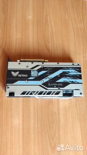 Видеокарта AMD Radeon RX 580 nitro+ OC 8GB