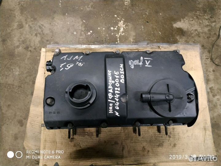 Гбц 1.9 TDI насос форсунка AJM