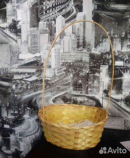 Корзина плетеная