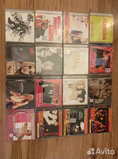 Классная коллекция дисков (CD, DVD, MP3)
