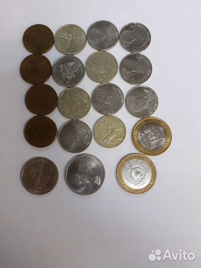 Монеты разной тематики