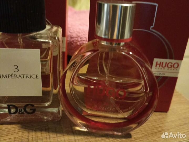 Остатки Духов Hugo Boss Кензо Императрица