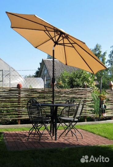 Зонт садовый дачный 2,7 м складной