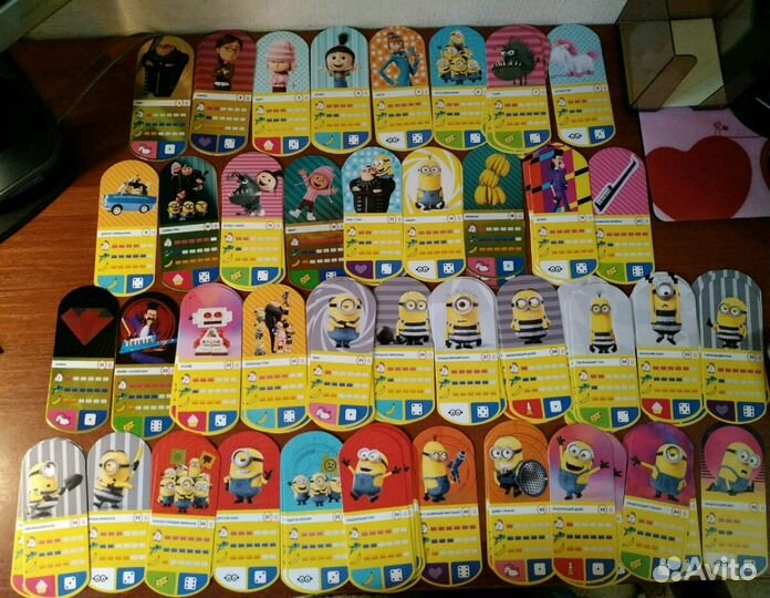 Карточки Миньоны