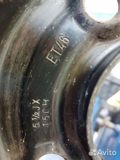 4 диска штампованные