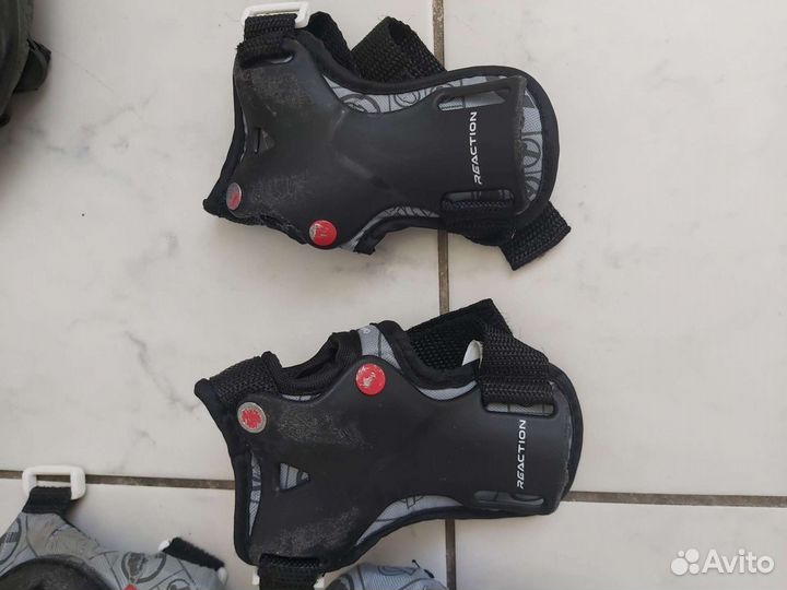 Раздвижные ролики 26-31, защита, шлем reaction